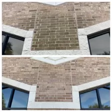 Large Roof Cleaning Katy Church Of Christ Katy, Tx 3